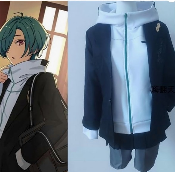 VTuber 七次元生徒会 緑仙 コスプレ衣装