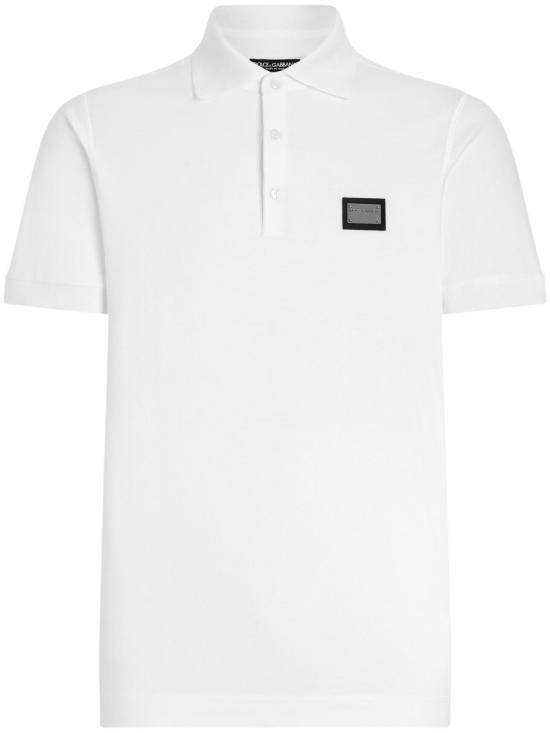 DOLCE & GABBANA Men Polo Shirts G8PL4TG7P1DW0800 White