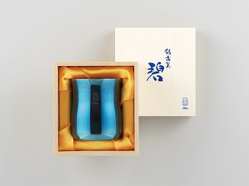 「碧銀古美（ぎんふるみ）」チアーズタンブラー