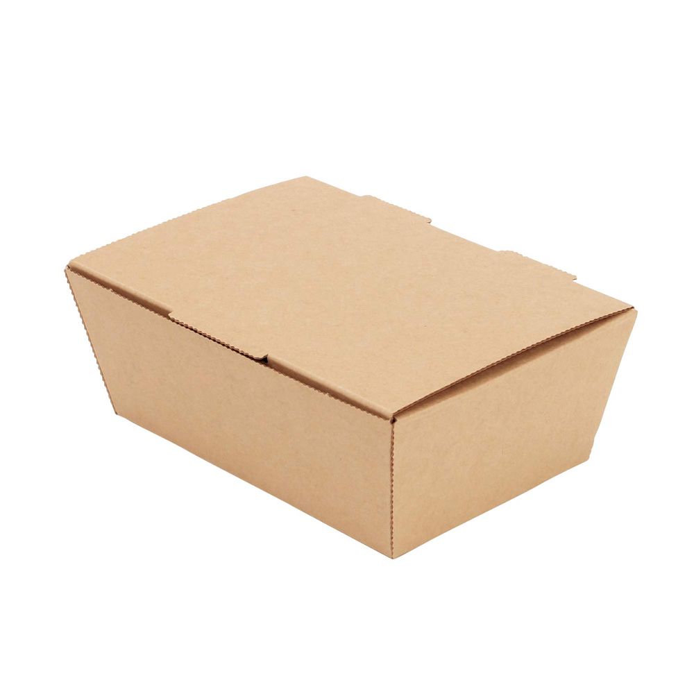 （まとめ買い）シモジマ HEIKO 食品容器 ネオクラフト スナックボックス S 20枚 天面135x95/底面120x80/高50mm 004248000 [x3セット] 5,410円