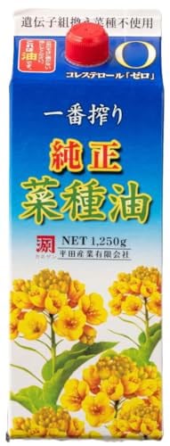 他サイト： カネゲン 平田産業 一番搾り純正菜種油 1250gの商品画像