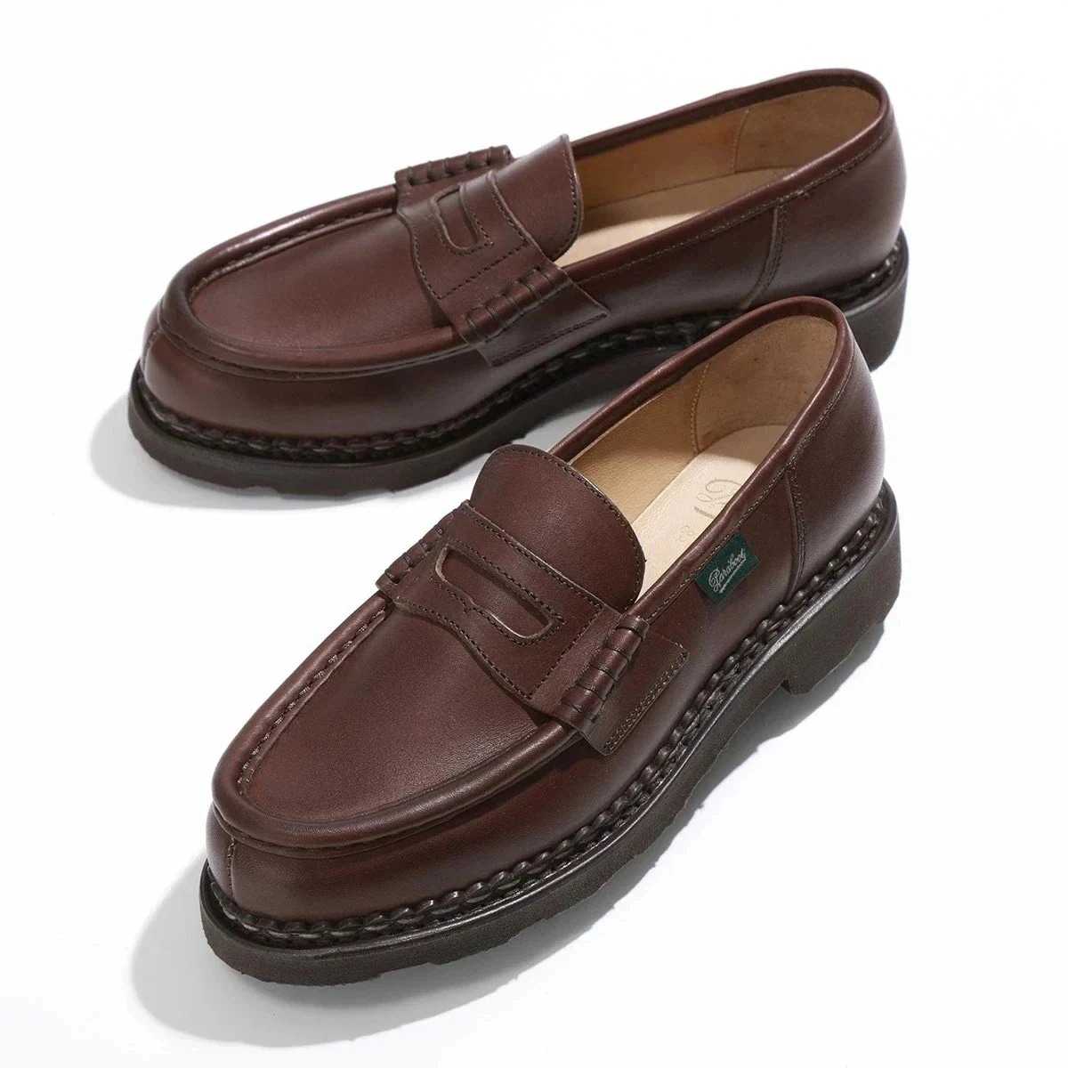 Paraboot パラブーツ ローファー 148903 ORSAYGRIFF2 オルセーレディース レザー シューズ コインローファー 靴 MARRON