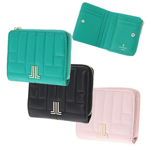 財布 Lファスナー二つ折り財布 ベルシー 牛革 482662