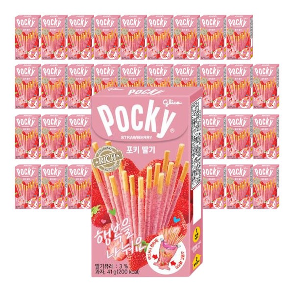 ヘテ ポッキー イチゴ 41g 40個