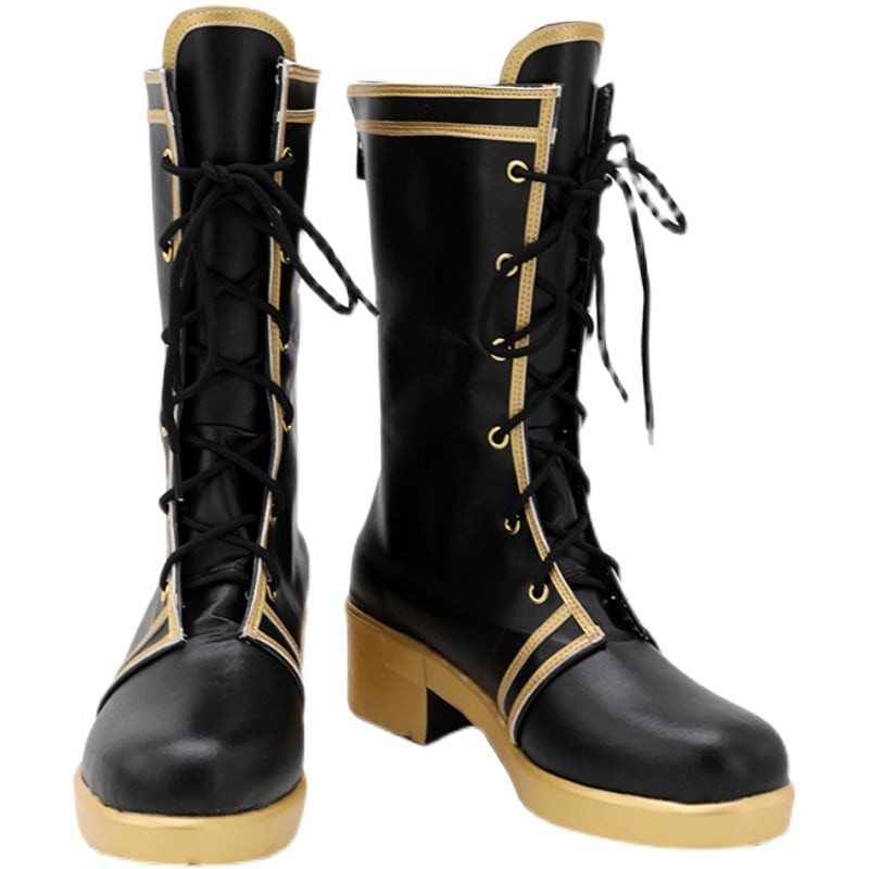 コスプレ靴 赤井はあと Akai Haato hololive VTuber 下駄 シューズ 長靴 コスプレ クリスマス ハロウィン