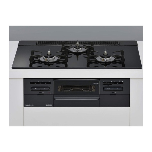 RS71W36T1RBW-LP センス [ビルトインガスコンロ(プロパンガス用両側強火タイプ3口75cm)]