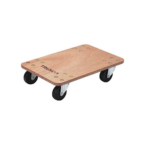 合板平台車 プティカルゴ 450x300mm ゴム車 PC-3045G 1台 完成品