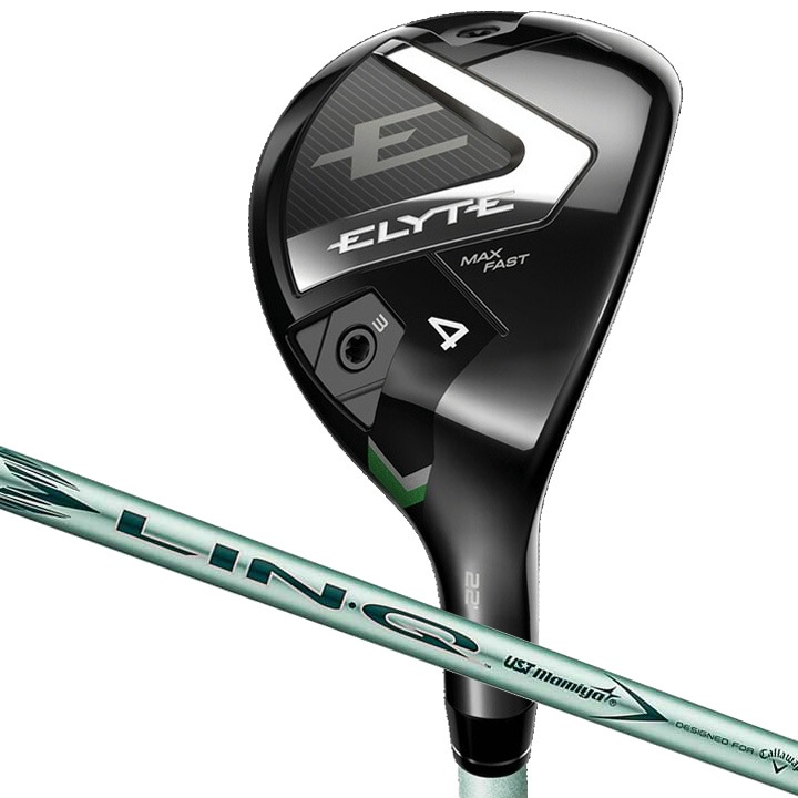 【レディース】 エリートマックスファスト ユーティリティ　番手：U5　ロフト：25度　フレックス:A　シャフト：LIN-Q GREEN 40 for CW カーボン 日本仕様 正規品 25,404円