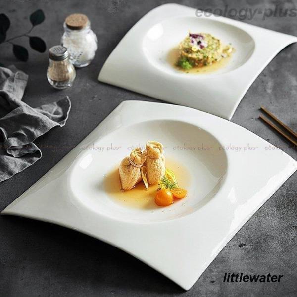 食器 キッチン雑貨 カトラリー お皿 プレート ギフト プレゼント 四角 スクエア サラダプレート デザートプレート ホワイト母親