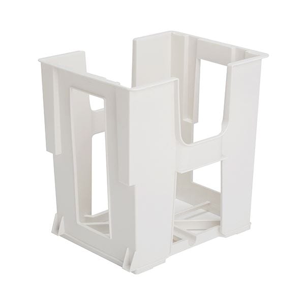 （まとめ）新輝合成 新聞ストッカー ホワイトDS-250-200-8 1台[x10セット] 12,286円