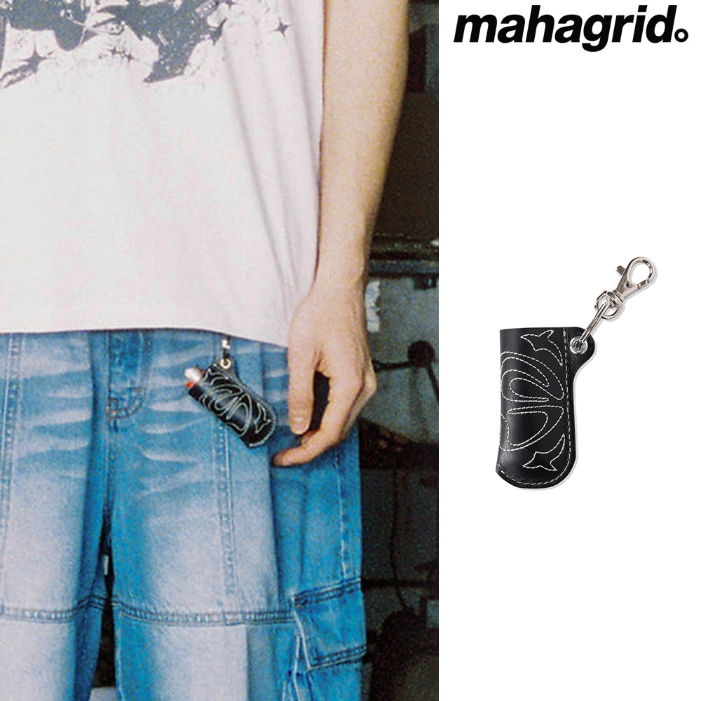 [mahagrid] LEATHER LIGHTER CASE