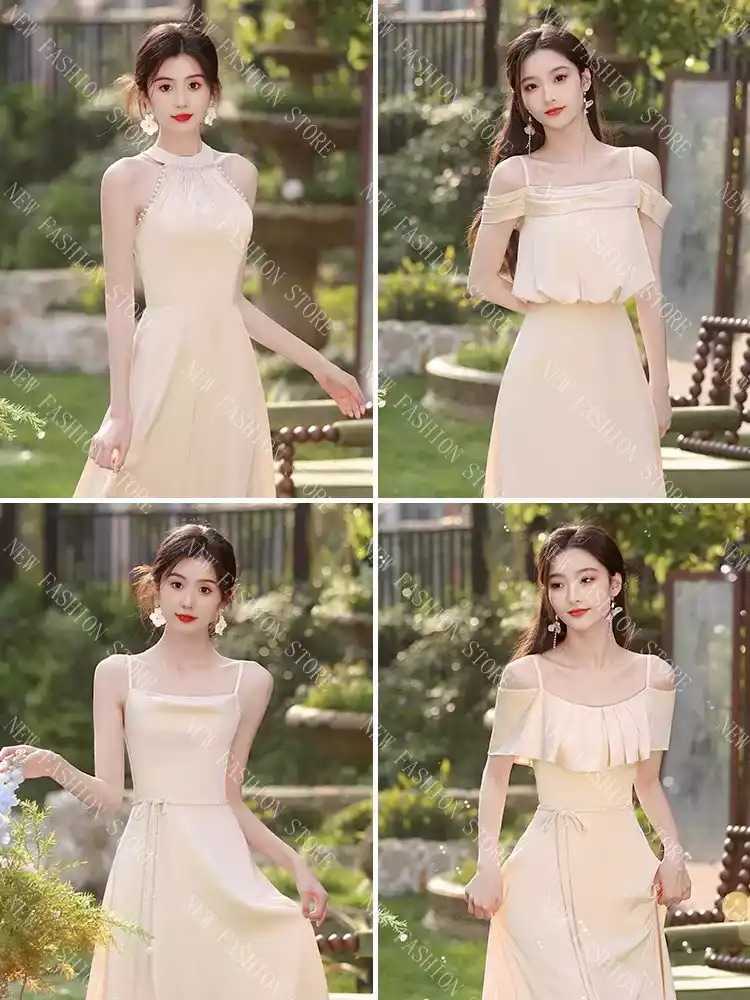 新しい姉妹団のイブニングドレスのスカートの女性-32