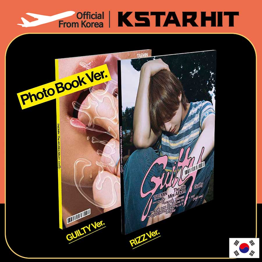 (2種セット / Photobook Ver. ) TAEMIN - Guilty (4thミニアルバム)
