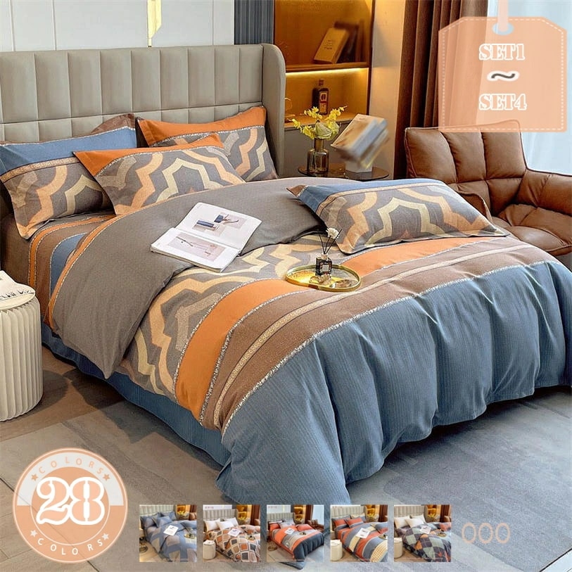 クーポン 布団カバー シングル 4点セット 可愛い 掛け布団カバー ダブル 和式 洋式兼用 北欧 花柄 葉柄 枕カバー おしゃれ 寝具カバーセット ベッドカバー 洗い替え 丸洗い 防ダニ しわ防止 ベ