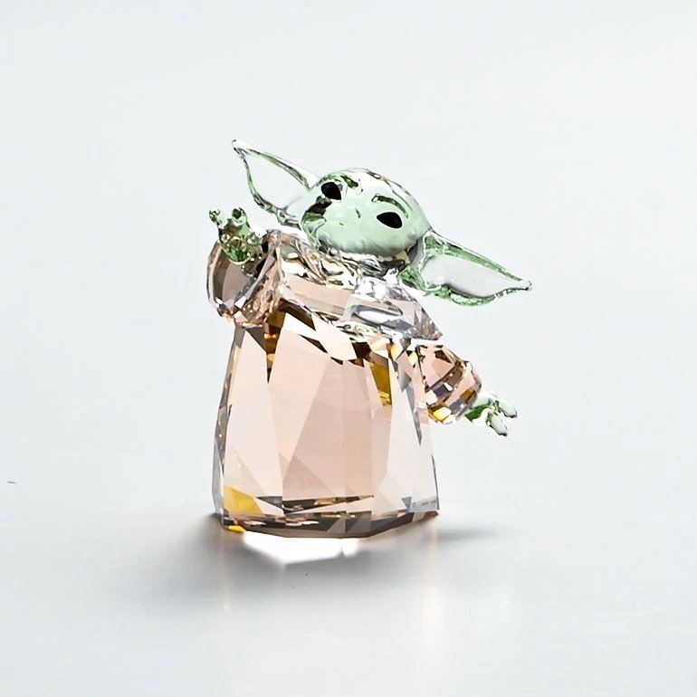 クリスタルフィギュア スターウォーズ マンダロリアン ザ チャイルド 5583201 インテリア オブジェ 置物