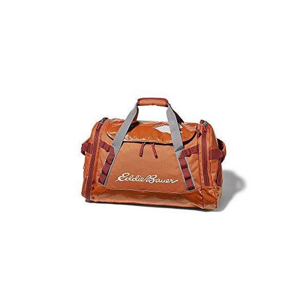 Eddie Bauer Unisex-Adult Maximus 2.0 Duffel - 45L， Burnt Orange Regular ONE SIZE 並行輸入品