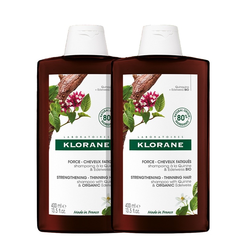 【クロラン】キニンエーデルワイスシャンプー400ml(頭皮活力&毛髪強化)1+1