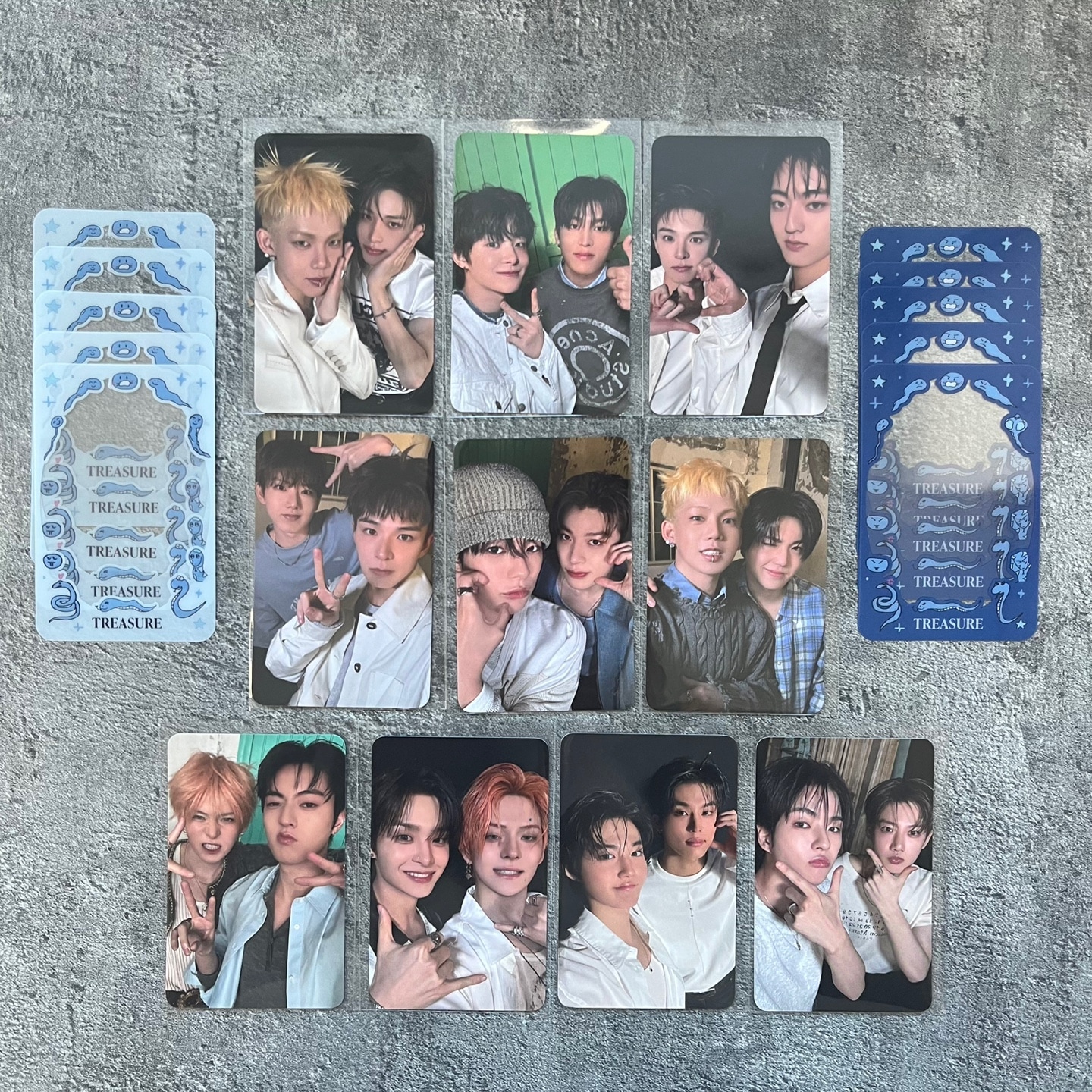 TREASURE - SPECIAL MINI ALBUM PLEASURE KTOWN4U Special Drink Photocard SET