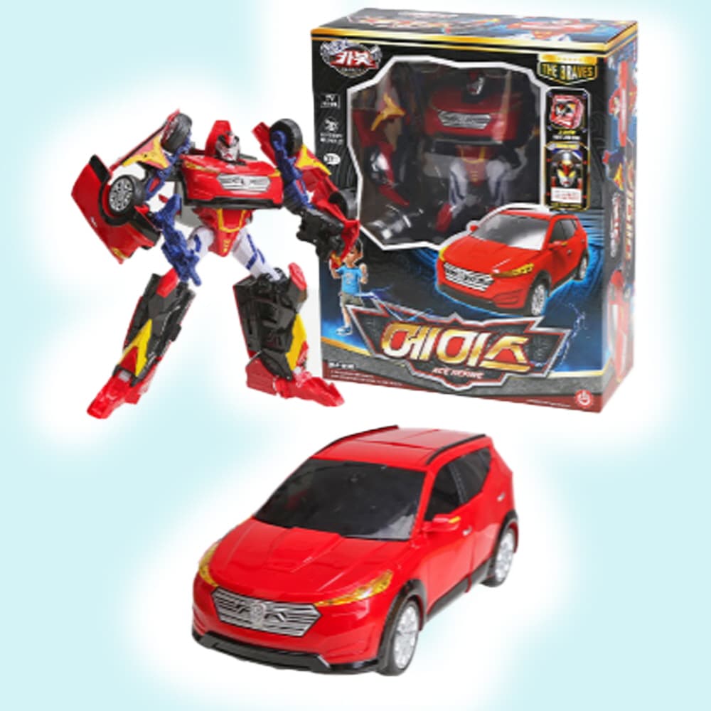 ハローカーボット エース リファイン オールスター カーボット 勇者伝説 自動車 変身 ロボット おもちゃ