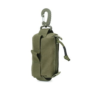 戦術的なポケット,ジッパー付きポケット,鍵,コイン,財布,ミリタリー,小さなバッグ,男性と女性のためのオーガナイザー,アウトドアハイキング Green
