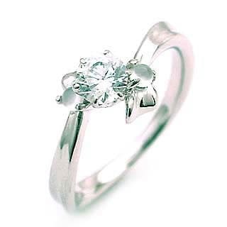 ( 6月誕生石 ) ムーンストーン Ptダイヤリング（婚約指輪エンゲージリング）楽ギフ_包装02P26Mar16