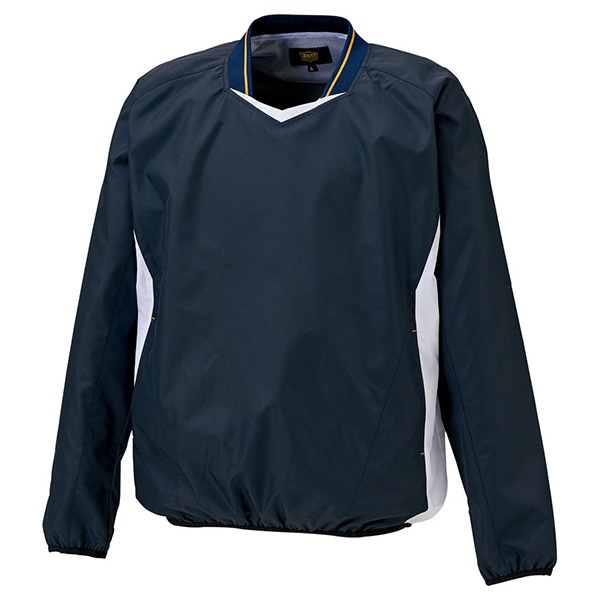 ゼット 野球ウエア 少年用 長袖Vネックジャンパー ネイビー/ホワイトA 150cm BOV331J 2911A 5,022円