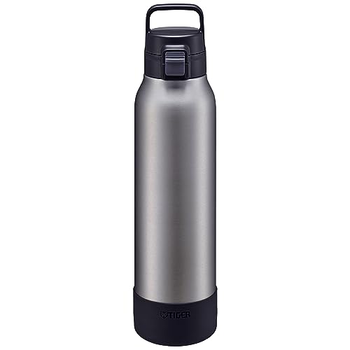 タイガー魔法瓶 水筒 1.5リットル ハンドル付き片手で開けやすいワンタッチ真空断熱ステンレスボトル スポーツドリンクOK 大容量 直飲み 広口 保冷専用 MTA-B150XM マットステンレス