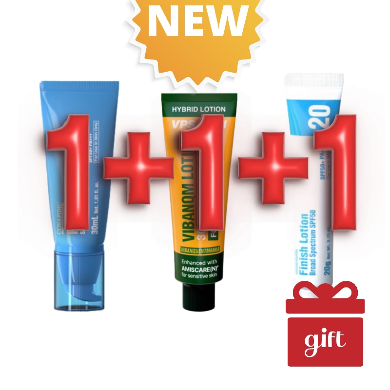 【NEW1+1+1関税なし】CONAPIDIL Final 30ml + Vibanquentmanka Lotion 30ml + CONAPIDIL Finish Lotion 20ml