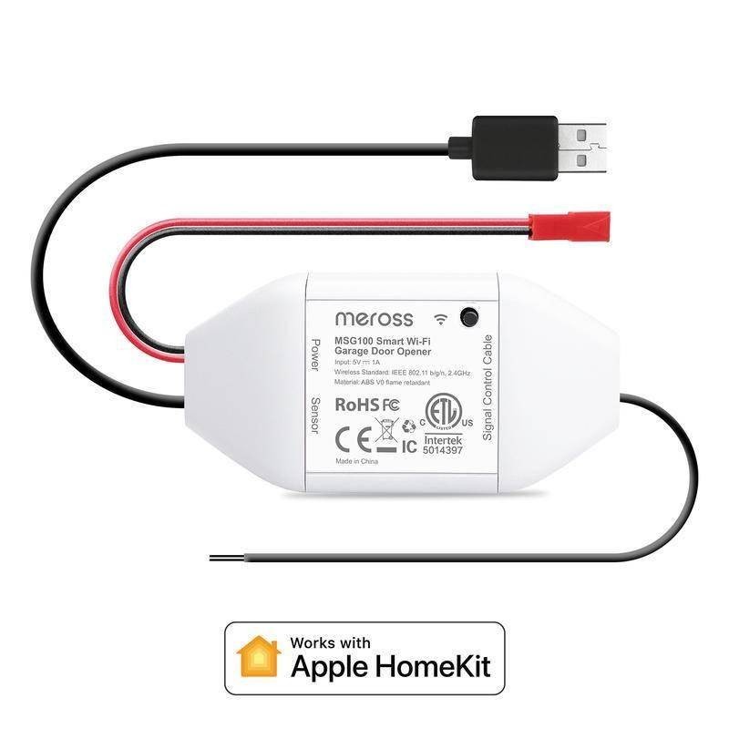 meross スマートガレージドアローラースイッチ HomeKit