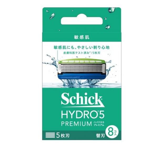 Schick シック ハイドロ5 プレミアム替刃 敏感肌8コ入 1個