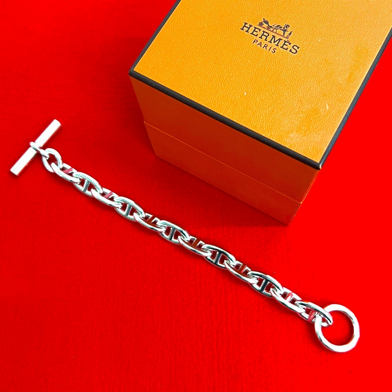 シェーヌダンクル GM 12コマブレスレット シルバー925 シルバー 46124