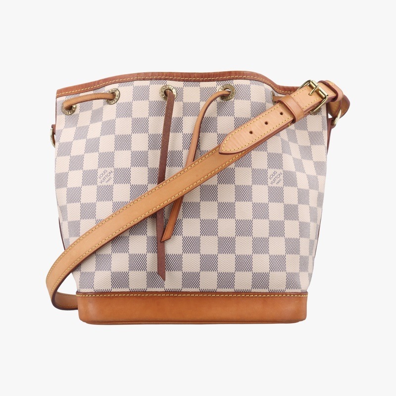 ノエBBアズールダミエキャンバスN41220AR1124中古