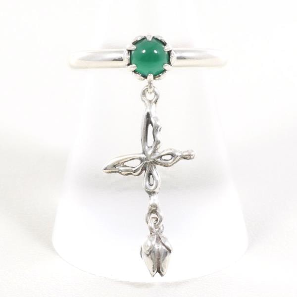 シルバー リング 指輪 11号 天然石 総重量約4.5g ジュエリー 中古