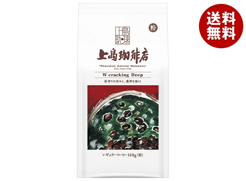 UCC 上島珈琲店 W cracking Deep 140g袋×12袋入