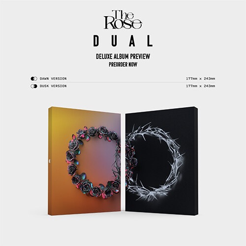[セット] The Rose - DUAL (Deluxe Box Album)[Dawn+Dusk ver.]