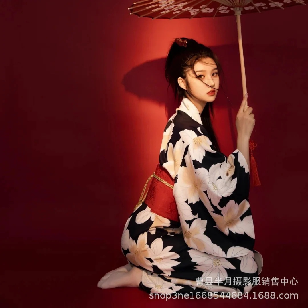 2024新人気レディース浴衣 女性用 日本伝統着物浴衣女性浴衣日系ドレス 衣装花火大会ワンピース