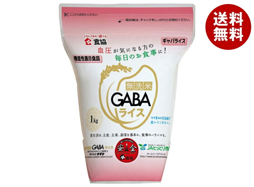 食協 無洗米 GABAライス 1kg×10個入×(2ケース)