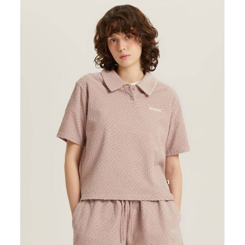 コダック KODAK レタリング テリー カラー Tシャツ レディース ピンク K6222LTSA1PNK 392075