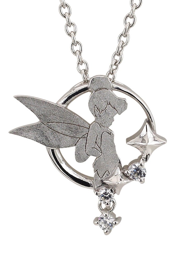 [ディズニー]Disney ティンカー・ベル シルバー ペンダント ネックレス ロジウムメッキ キュービックジルコニア(VPCDS20146) 10,156円