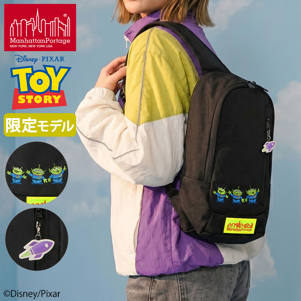 日本正規品 マンハッタンポーテージ ボディバッグ Manhattan Portage ディズニー トイストーリー バッグ 数量限定 STORY MP1927TOY