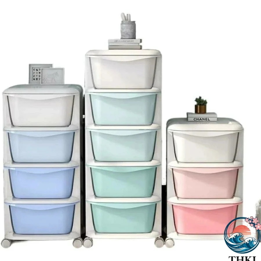 収納チェスト クローゼットチェスト プラスチック チェスト キッチン すき間収納 引き出し キャスター付き グラデーション 衣類ケース タンス 収納 スーパースリ