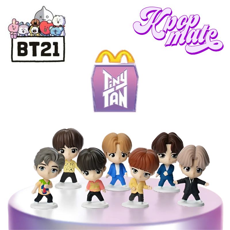 最終値下げ‼️ Tinytan BT21 グッズセット BTS Qoo10] BT21 マクドナルドBTS TinyTANハッピ : KPOP