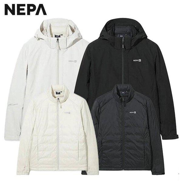 春秋用/冬用 メンズ マウンテン 3IN1 防風 ダウン ジャケット (ダウン+ジャケット) - 7L50602
