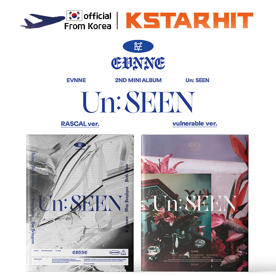 (2種セット) EVNNE - Un: SEEN (2ndミニアルバム) 4,919円