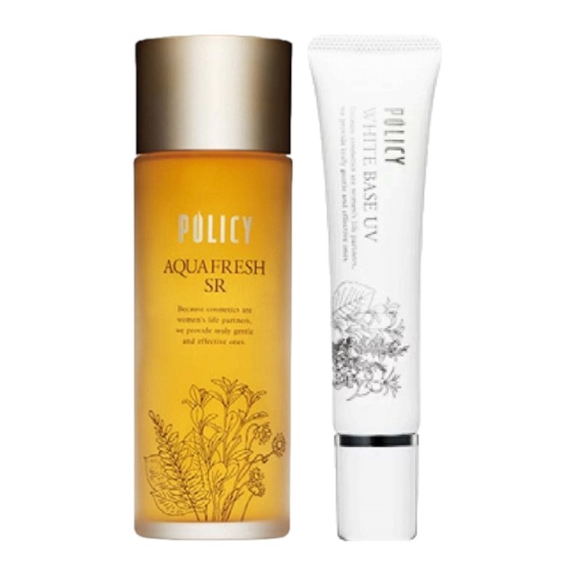 ポリシー アクアフレッシュSR 120ml とホワイト ベース UV 30g のセット 13,574円
