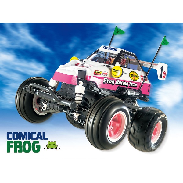 タミヤ 1/10 電動RCカー コミカル マイティフロッグ (WR-02CBシャーシ)【58673】 ラジコン T 58673 コミカル マイティフロッグ