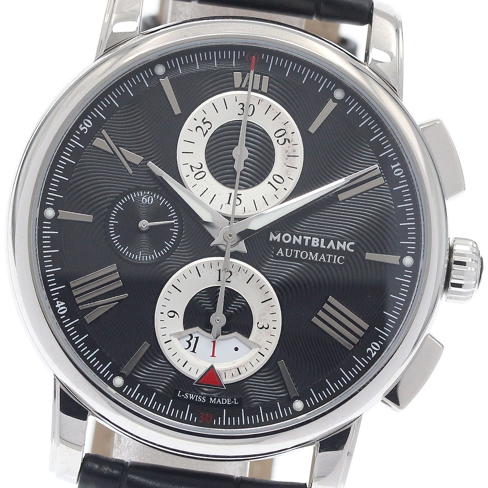 モンブラン MONTBLANC 115123 スター 4810 デイト クロノグラフ 自動巻き メンズ 良品 _949788【中古】