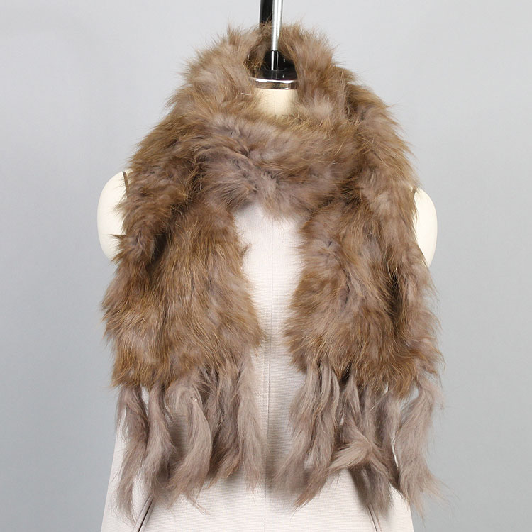 フォックス ファー マフラー セーブルブラウン染め 送料無料 レディース ギフト プレゼント