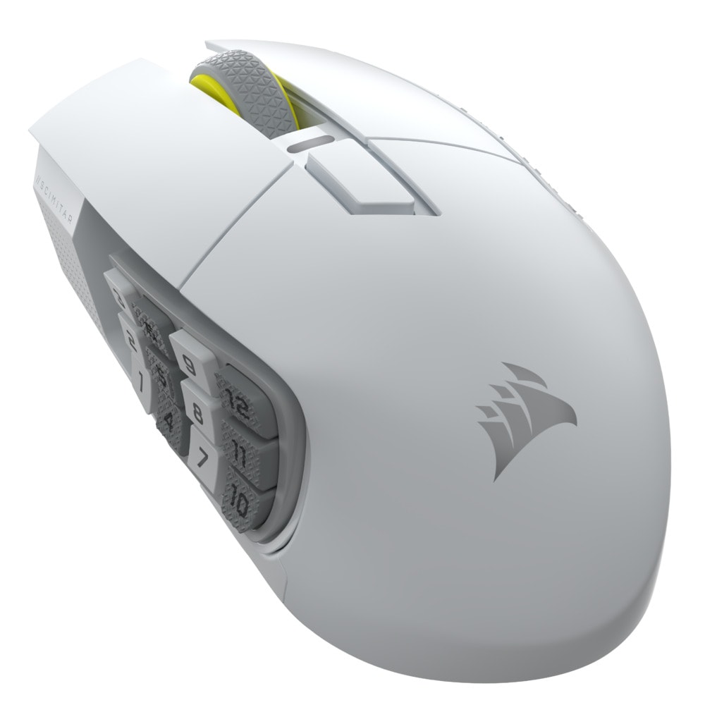 CORSAIR（コルセア） SCIMITAR ELITE WIRELESS SE (WHITE) ゲーミングマウス CH9314011AP