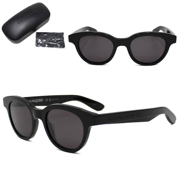 サングラス AM0383S-001 サングラス メンズ レディース ブラック グレー